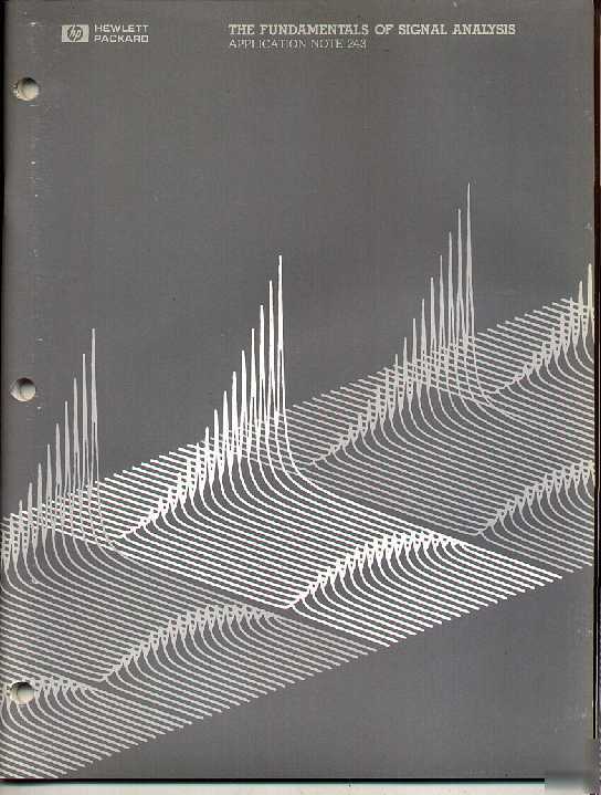 Hewlett packard book signal analysis oscilloscope ++
