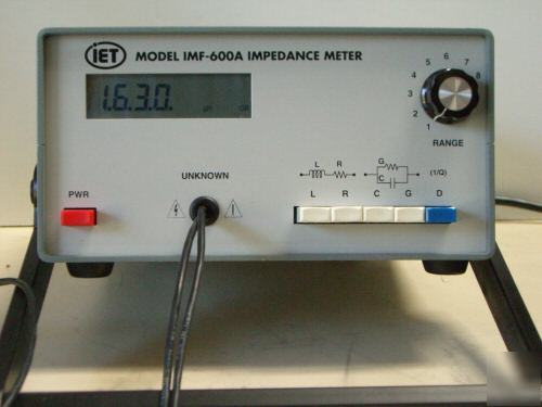 Iet imf-600A impedance meter