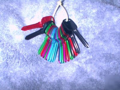 Locksmith silca MZ13 ultralite color keyblanks