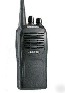 New hyt tc-700 vhf 5/2/1W 16CH portable two-way radio