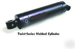 Twist welded hydraulic cylinder 2 1/2 bore 48 x 40