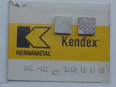 10PC sng-422 K21 kennametal carbideturning insert