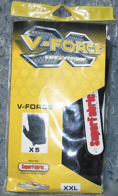 Damascus v-force X5 gloves hand armor needle/cut xxl