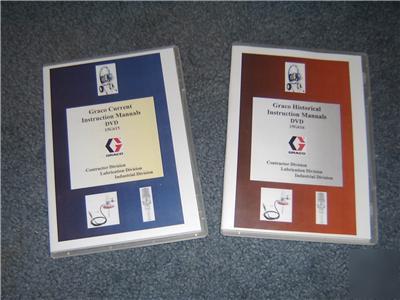 Graco airless repair manuals on dvds current/historical