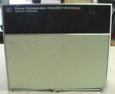 Hp 85814A programmable frequency reference