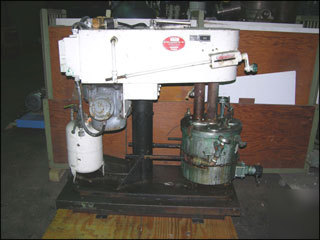 L550-3-3 myers dual shaft vacuum mixer, s/s-28203