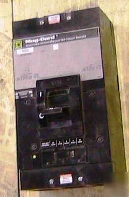 Square d LAL36300 circuit breaker, lug in lug out 