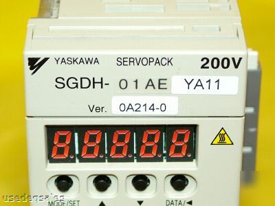 Yaskawa servopack sgdh-01AE YA11 yaskawa electric 