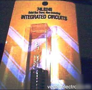 Integrated circuit octal bus trans.non inverting SN74LS