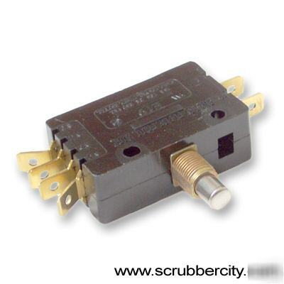 SC25033 - momentary micro switch, 6 snap-in terminals