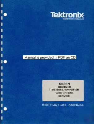 Tek 5B25N svc/ops manual in two resolutions & A3 + A4