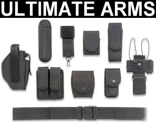 Uag 10 piece police-security-military duty web belt-P1