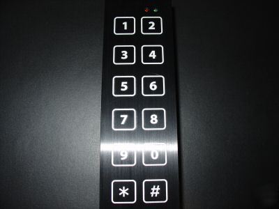 Keypad security alarm access lock aluminum safety