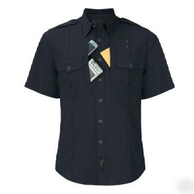 5.11 men's tactical duty shirt s/s midnight navy 6X