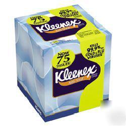Kleenex anti-viral facial tissue - 72/box - 27 boxes/cs