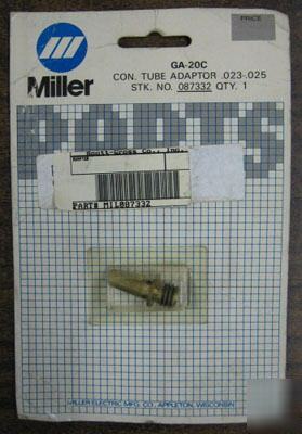 Miller 087332 adapter, tube contact .023 wire 146426