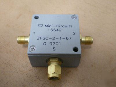 Mini-circuits 2-way power splitter\combiner 5 - 500 mhz