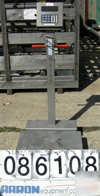 Used: cambridge platform scale, model 550. 24