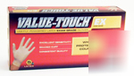 Value touch exam grade disposable gloves - m case