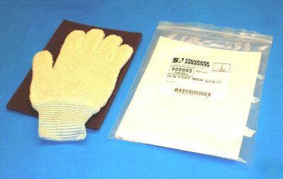 New standard abrasives 800805 ritegrip glove kit LOTOF5