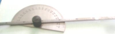 Protractor-cum- depth gauge *sliding rule depth gauge