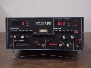 Datatape #tsc 2000 tape system calibrator