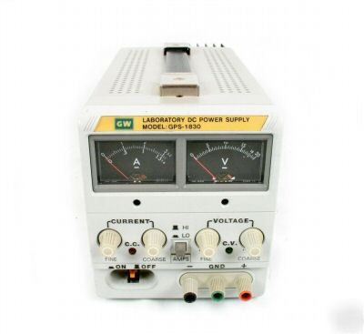 Gw instek gps-1830 0-18V 3A dc power supply