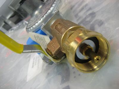 New metalor W41.921HO torch handle hose & regulator 