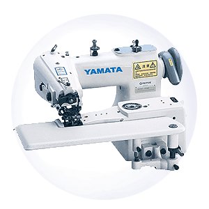 New yamata industrial hemmer blind stitch machine 