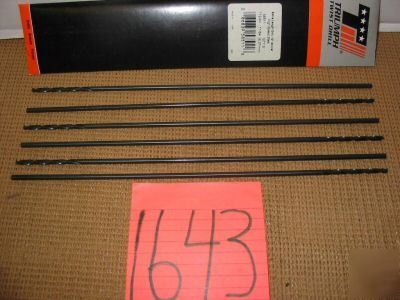Triumph high speed steel drill bits extra length 11/64