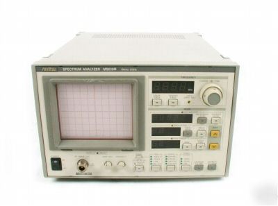 Anritsu MS610B spectrum analyzer 10 khz to 2 ghz