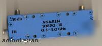 Anaren model 10870-10 directional coupler