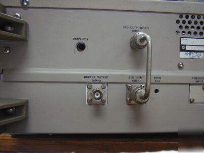 Anritsu MG3602A signal generator 0.1 to 2080 mhz w/ 01