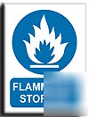 Flammable storage sign-s. rigid-300X400MM(ma-027-rm)