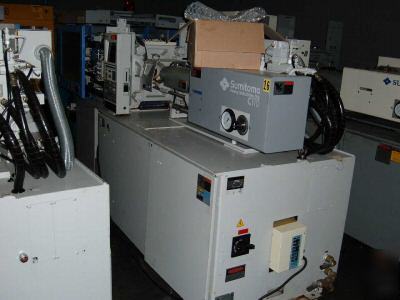 Two (2) sumitomo SG50M injection molding machines nice 
