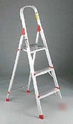 #566 aluminum euro platform ladder-dav 566-03BX