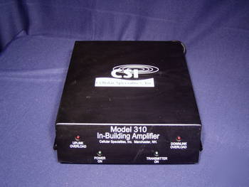 Csi model 310 in-building amplifier 57DB gain smr band