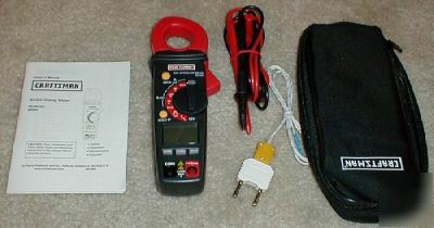 New craftsman 600V 400A ac/dc clamp-on ammeter meter