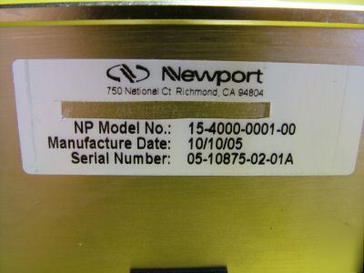 New port M4000 servo robot controller 15-4000-0001-00