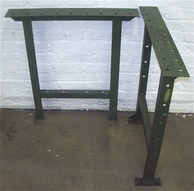 Work bench industrial table steel legs 30