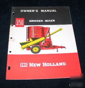New holland grinder mixer model 350