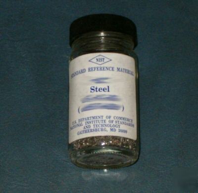 Nist reference steel, srm 160B, 316 ss
