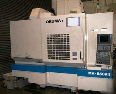 #ma-550VB okuma 3X vertical machining center (2000)
