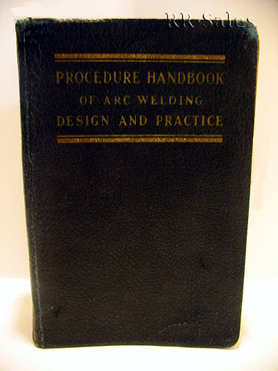 Procedure handbook of arc welding design & practice