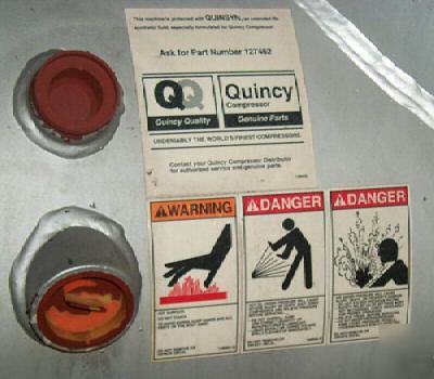 Quincy ingersoll-rand air compressor oil separator