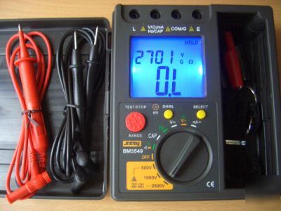 Digital 40G / 2500V insulation resistance meter,tester