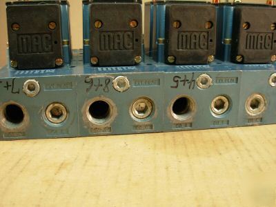Mac air valves 7 stack 6311D-212-pm-111DA 24 vdc