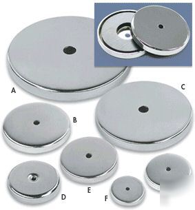 Master magnetics round base magnet - 4 lbs pull RB20