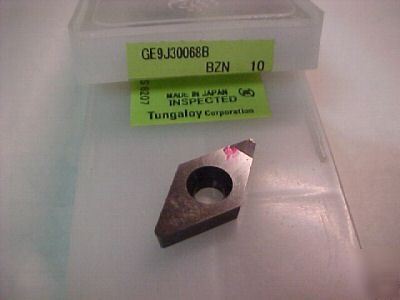 New case of 10 tungaloy carbide inserts t-cbn 