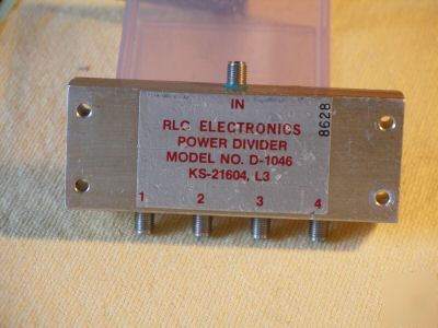 Rlc electronics model d-1046 power divider